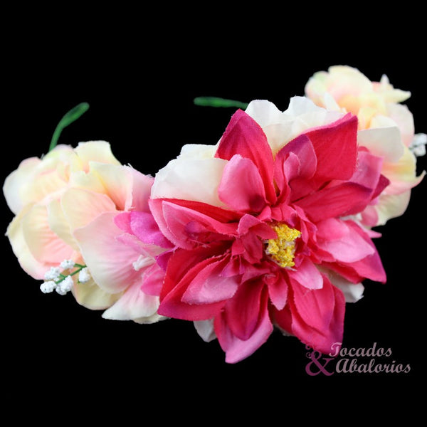 CORONA DE FLORES GINGER