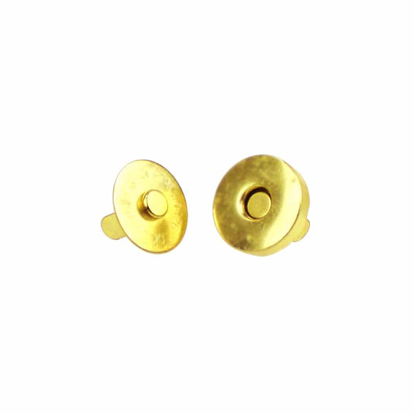 Cierre magnético bolso oro