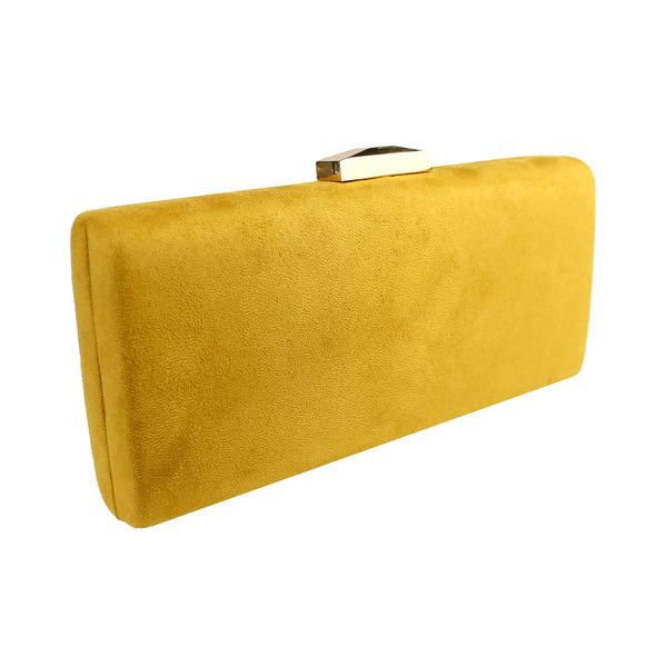 Clutch extralargo MOSTAZA