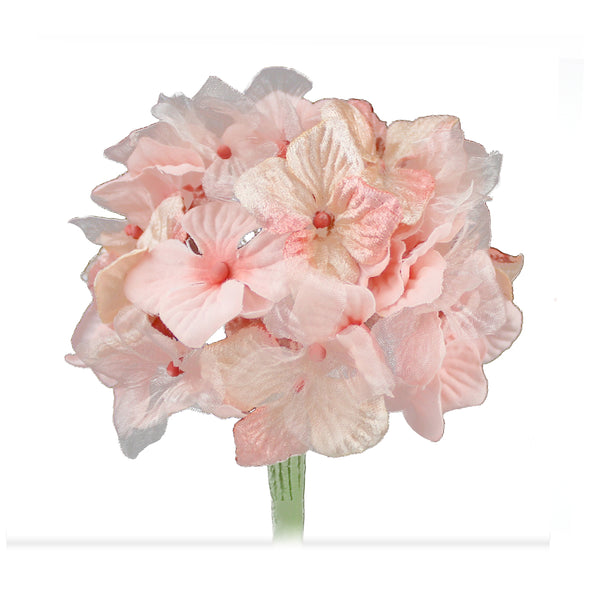 Hortensia Hydrangea 10 cm rosa y salmón