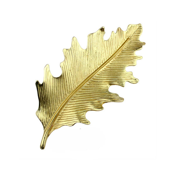 aplicacion broche hoja oro