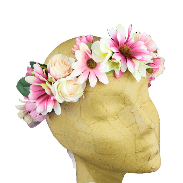 corona de flores cloe