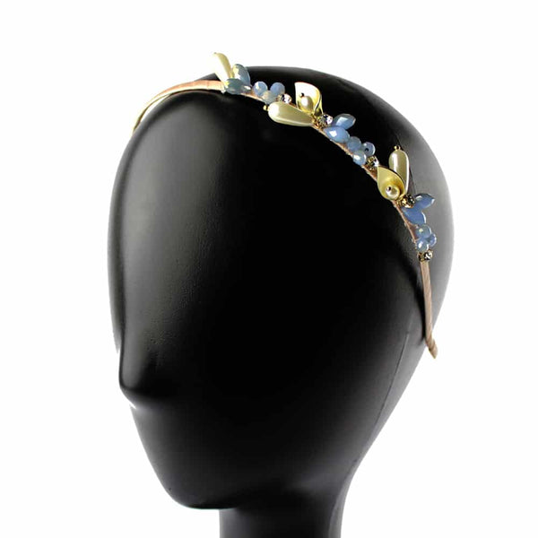 diadema victoria tonos azules