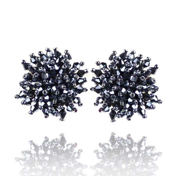 pendientes Rhaenyra azul petróleo 2