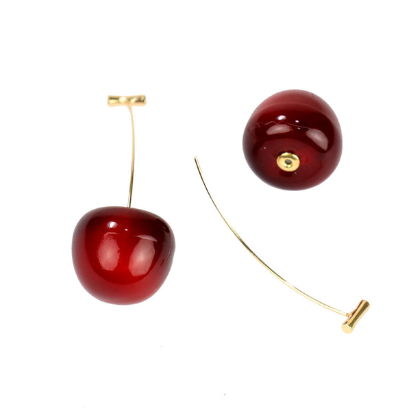 pendientes cereza