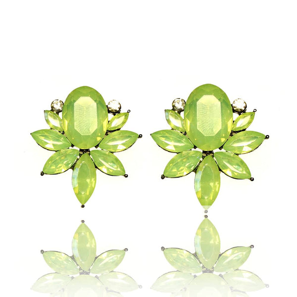 pendientes tarragona verde manzana