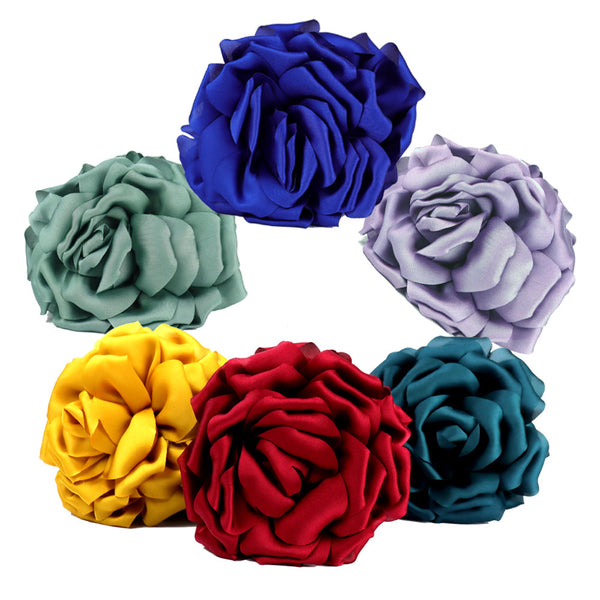 pinza flor camelia conjunto