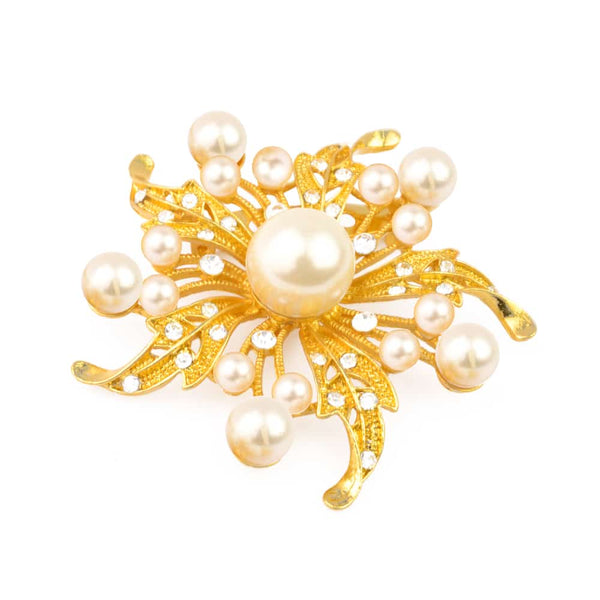 Broche Estrella perla