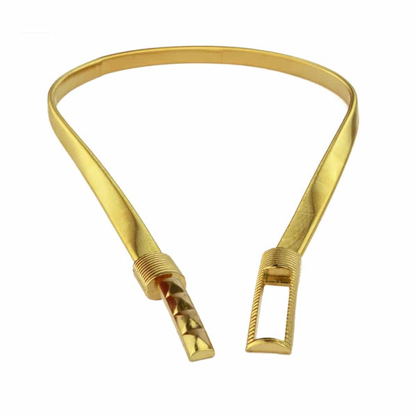 CINTUR C3 93N MET C3 81LICO CIERRE RECTO oro