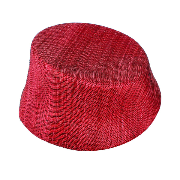 Casquete París Seda rojo