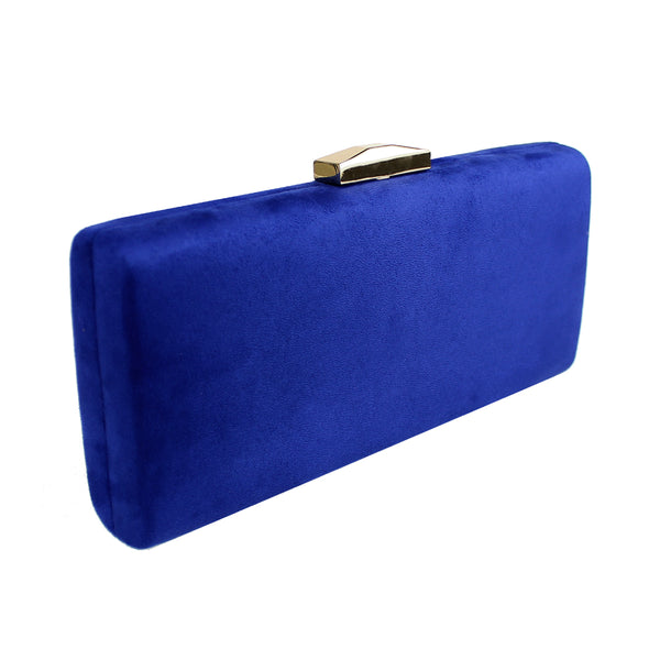 Clutch extralargo AZUL KLEIN