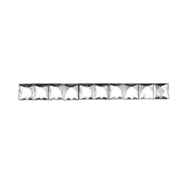 Cristal Transparente 1×1 cm 1 cm
