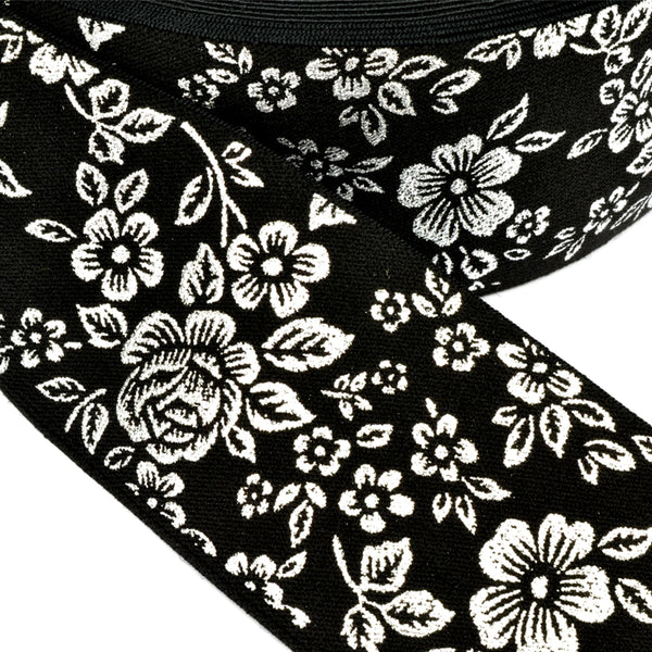 Elástico Flor Metal