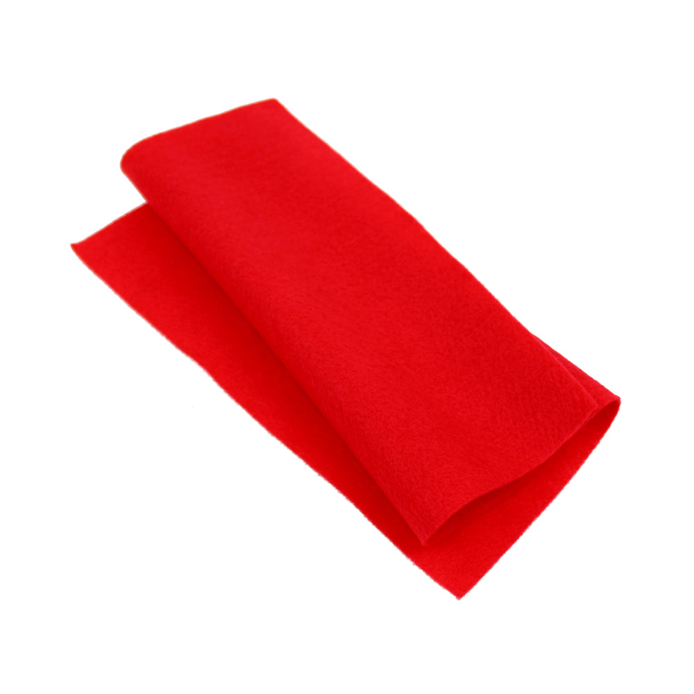 Fieltro 33×23 cm rojo