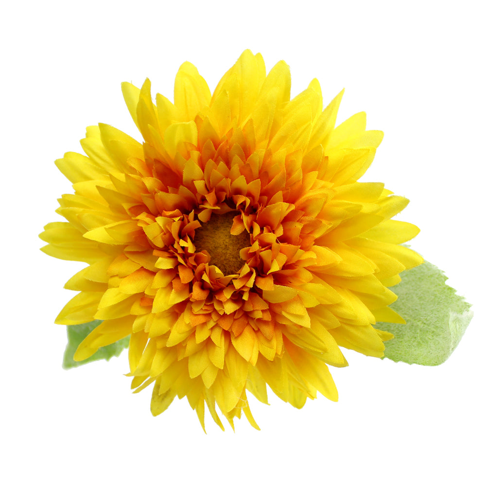 Flor Scarlet 11-14cm amarillo