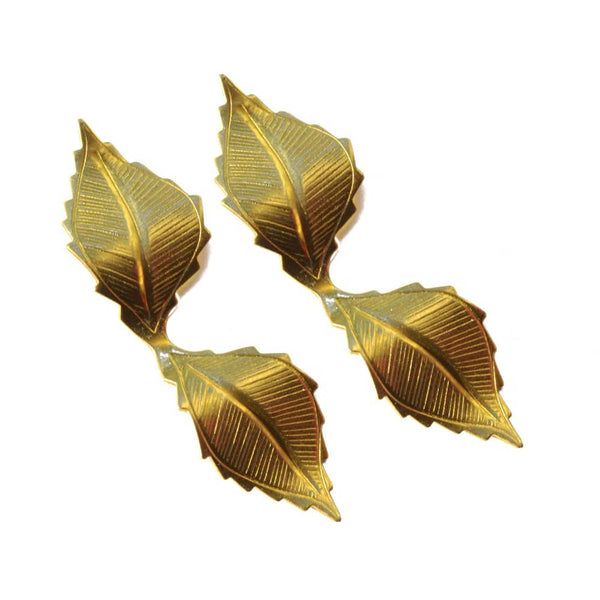 Hoja de latón doble dorado