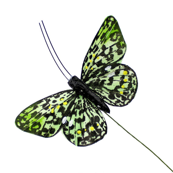 Mariposa 8×4 cm Speckled verde