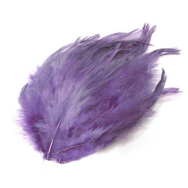 Pads pluma de gallo morado