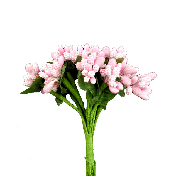 Ramillete de pistilos rosa