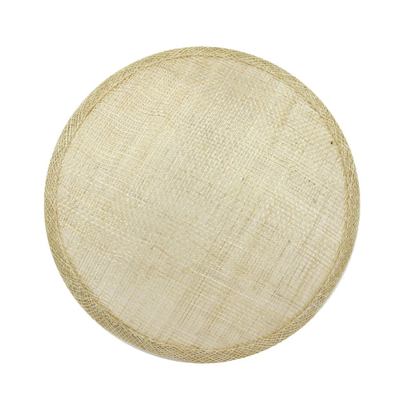 base circular 14 15 cm sinamay natural