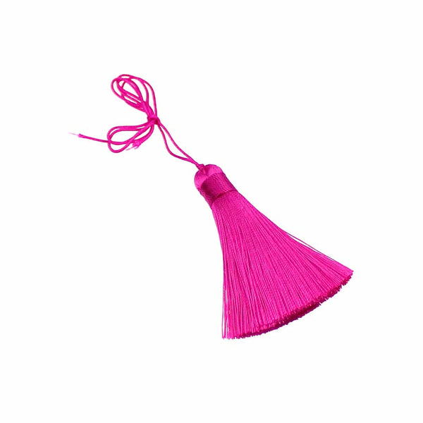 borla rayon 5 cm fucsia