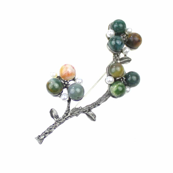 broche olivo