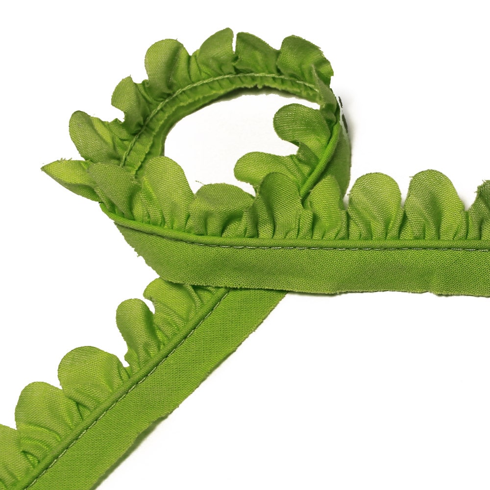 cinta de petálos pol alg 3 cm verde limon