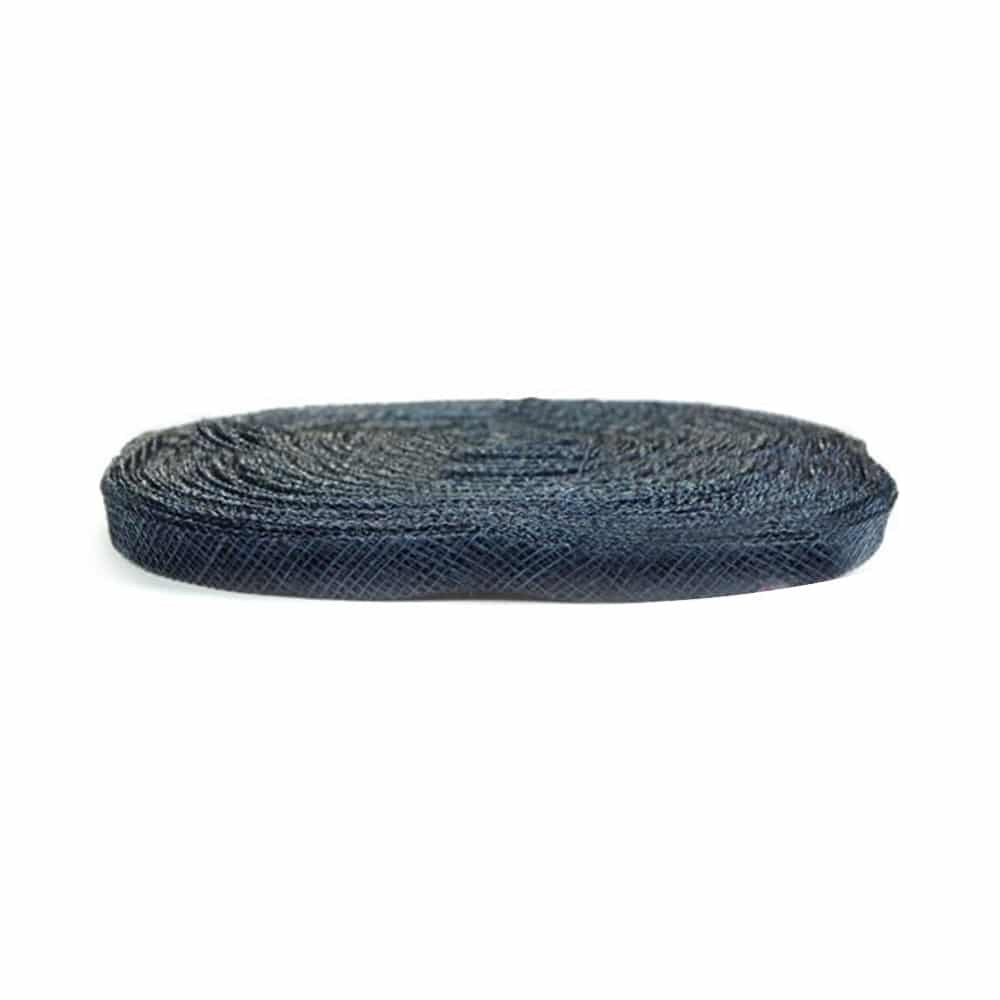 cinta sinamay 1 cm azul marino