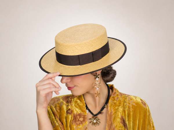 Canotier Paja Toquilla