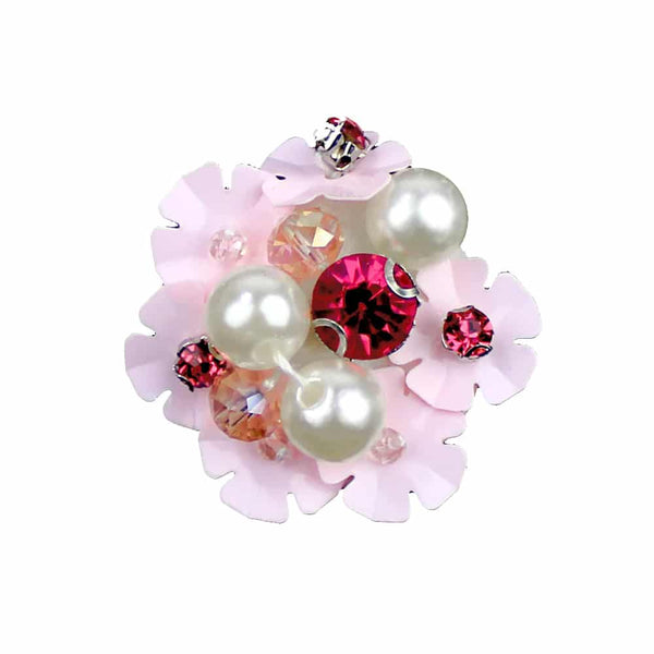 flor alisse 3 cm rosa