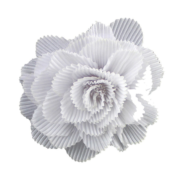 flor plisada 11 cm