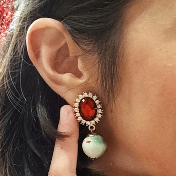 pendientes koi modelo
