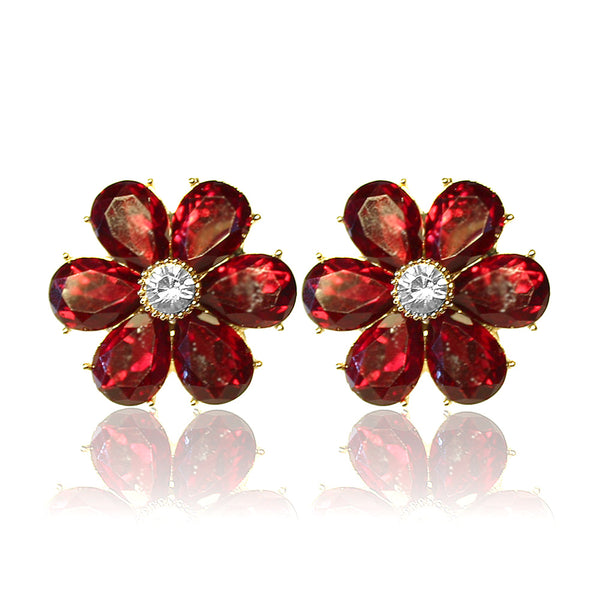 pendientes-macarena-granate