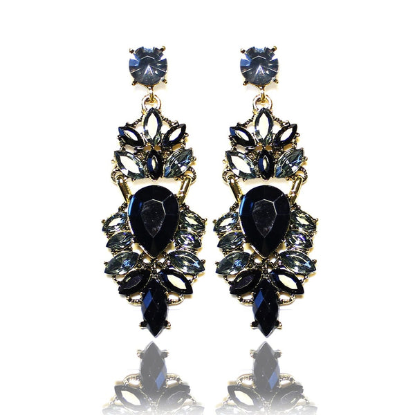 pendientes segovia negro