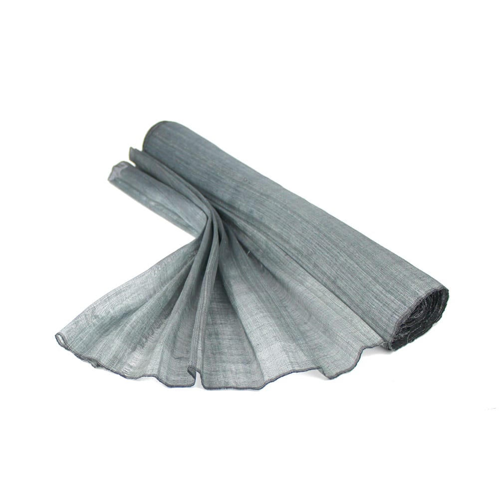 sinamay seda 60 cm perfecto gris plata