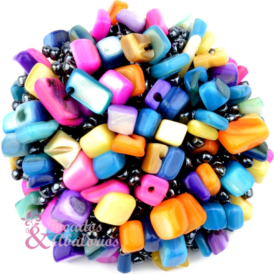 Broche rocalla 5cm Broche rocalla 5cm