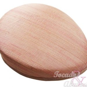 Casquete sinamay seda 19X15X5 CM