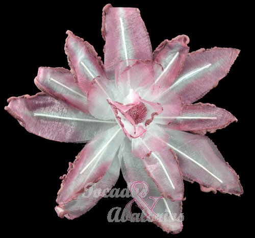 Orquidea perfilada de organdil Orquidea perfilada de organdil