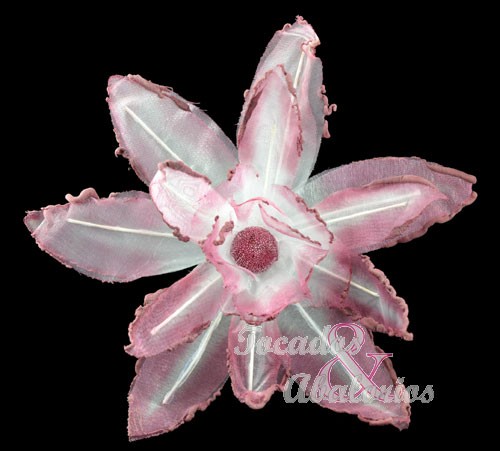 Orquidea perfilada de organdil Orquidea perfilada de organdil