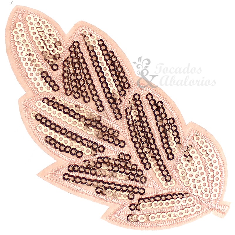 Aplicación Hoja lentejuela termoadhesiva Aplicación Hoja lentejuela termoadhesiva