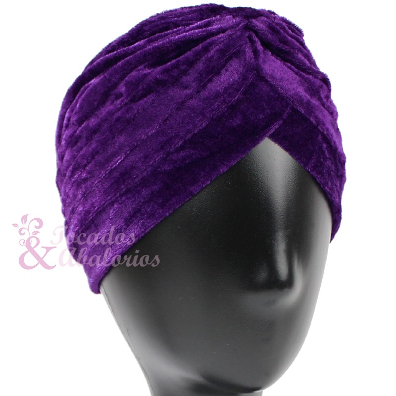 Turbante cerrado terciopelo Turbante cerrado terciopelo