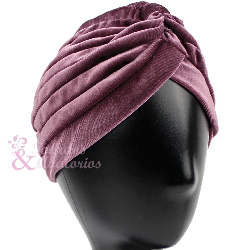 Turbante cerrado terciopelo Turbante cerrado terciopelo