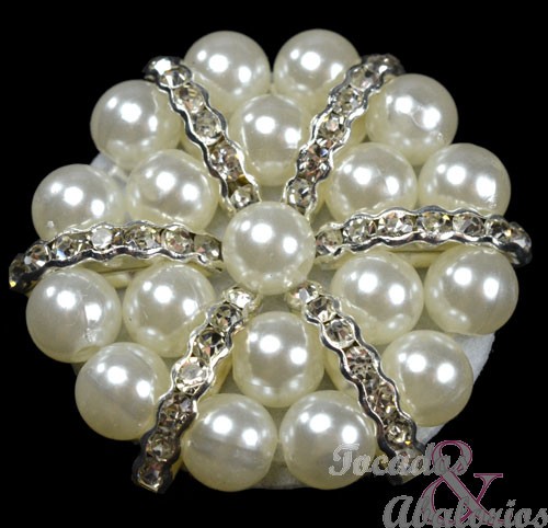 Aplicacion circular de perlas Aplicacion circular de perlas