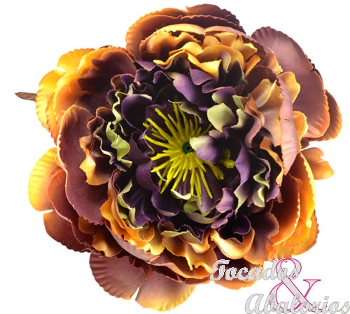 Peonia de tela 14 CM Peonia de tela 14 CM