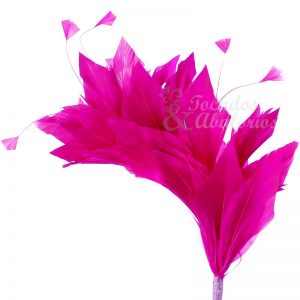 Pomo de plumas Afrodita 20 cm