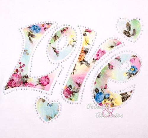 Aplicación termoadhesiva strass Aplicación termoadhesiva strass