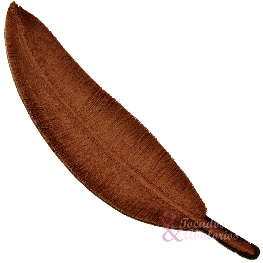 Pluma bordada 14CM. termoadhesiva Pluma bordada 14CM. termoadhesiva