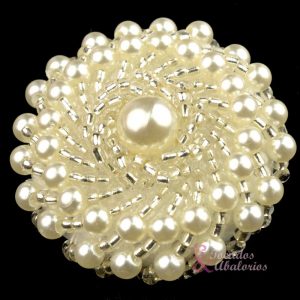 BOTON PERLAS Y ROCALLA