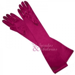 guantes de raso