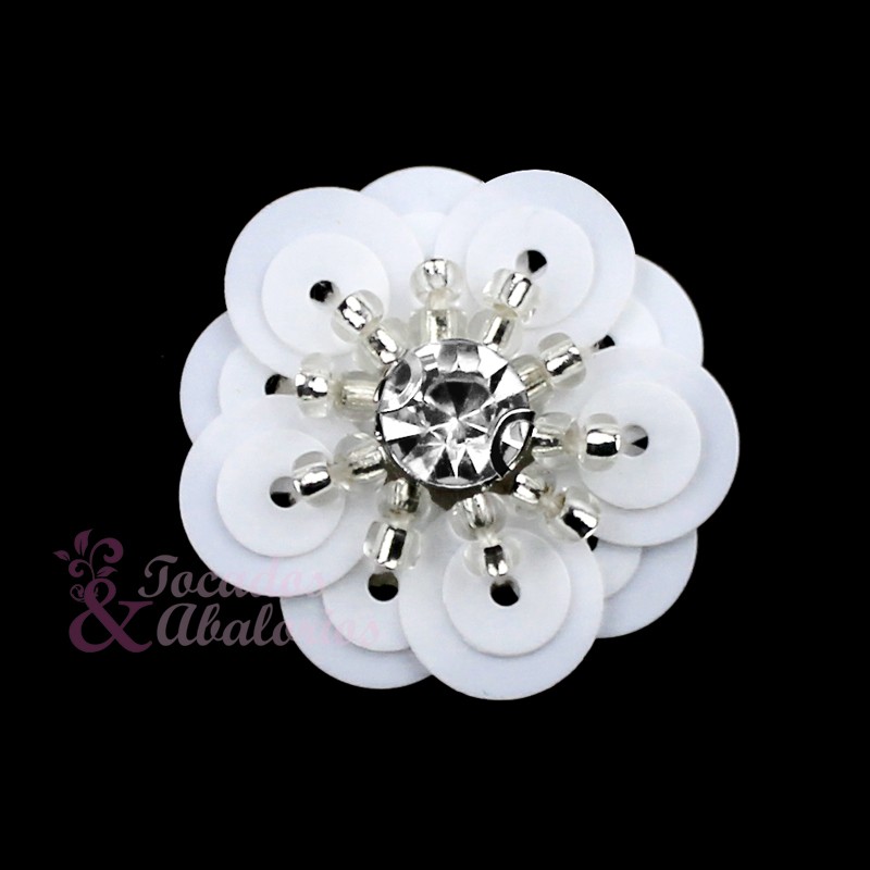 Flor paillete 2 cm Flor paillete 2 cm